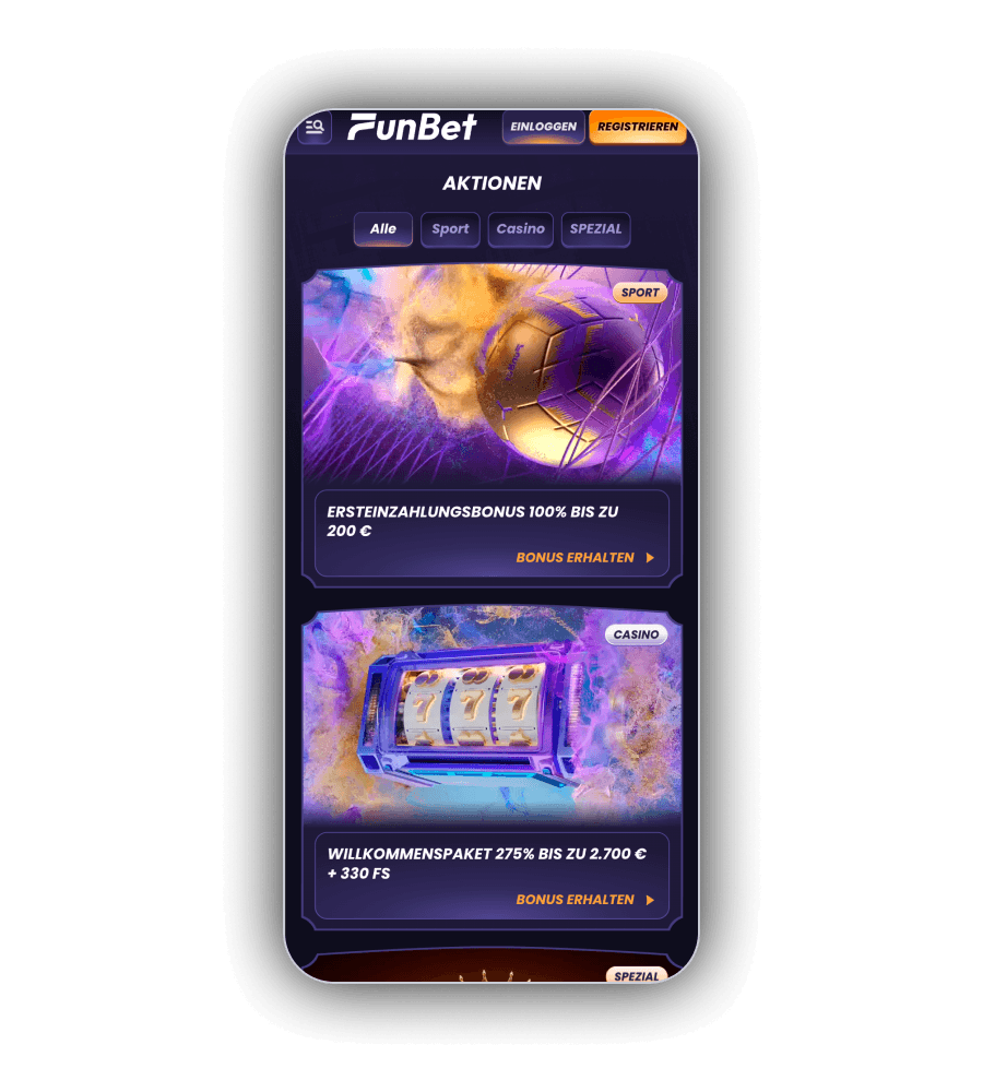 FunBet Casino DE Boni