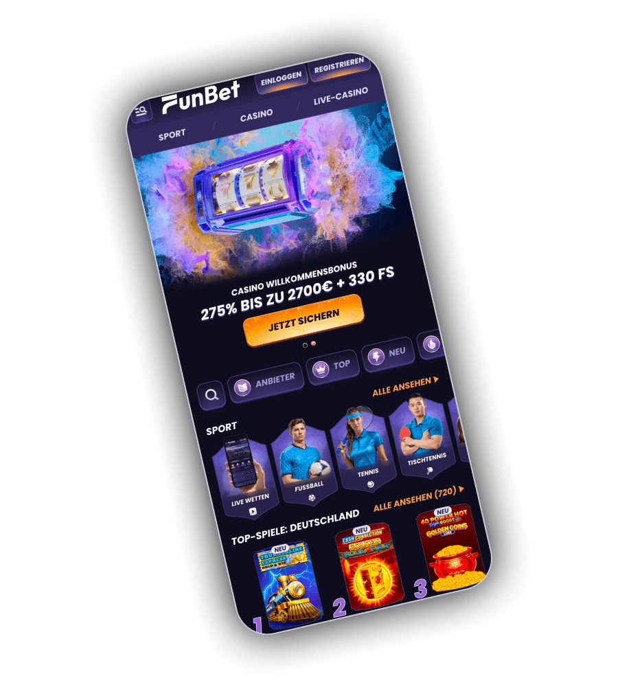 FunBet Casino DE Lobby